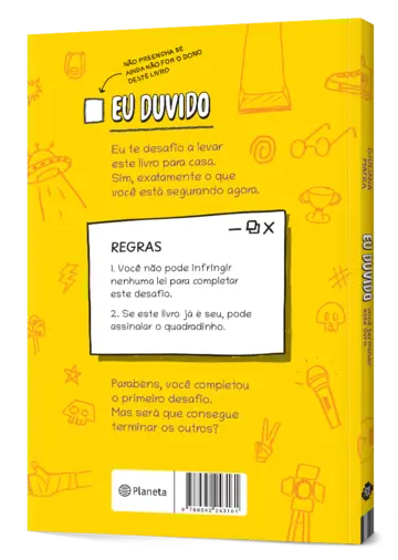 Imagem extra Eu duvido você terminar este livro 0