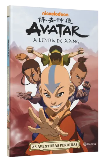 Capa Avatar - A lenda de Aang