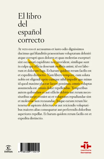 Contracapa LIBRO DEL ESPA#OL CORRECTO