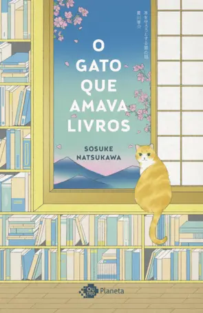 Capa O gato que amava livros