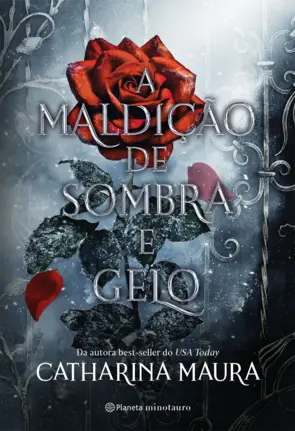 Capa A maldição de sombra e gelo - Livro 1