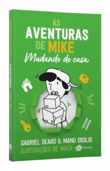 Capa As aventuras de Mike 3: mudando de casa