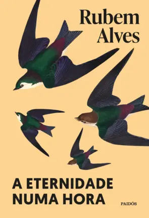 Capa A eternidade numa hora - Nova edição (Biblioteca Rubem Alves)