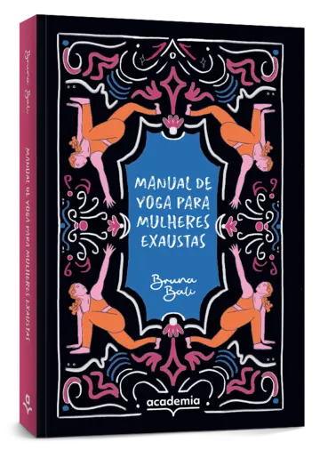 Capa Manual de yoga para mulheres exaustas
