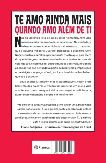 Contracapa Felizes por enquanto