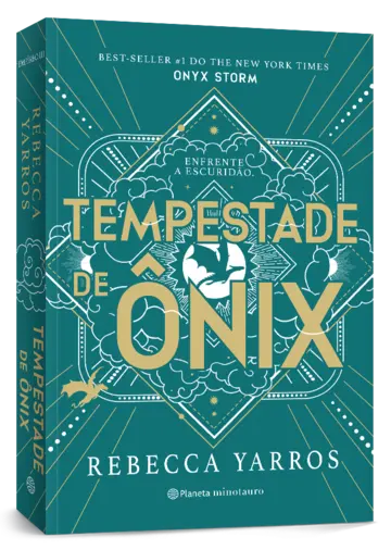 Capa Tempestade de Ônix - edição especial, capa colorida