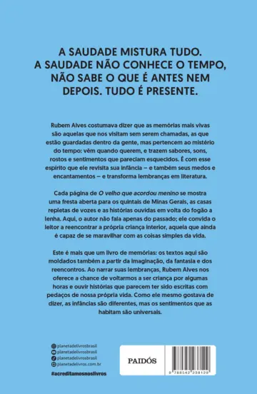 Imagem extra O velho que acordou menino - 3ª edição 3