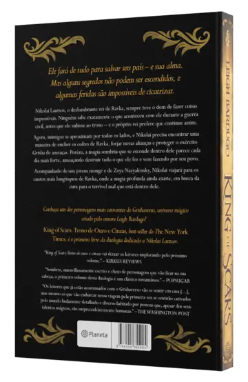 Contracapa King of Scars