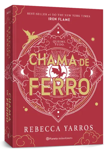 Capa Chama de Ferro - edição especial, capa colorida