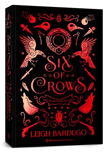 Capa Six of Crows - edição de colecionador