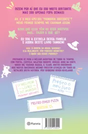 Miniatura contracapa As aventuras de Priminha Irritante: no reino dos unicórnios