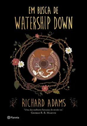 Capa Em busca de Watership Down