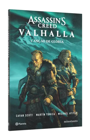 Capa Assassin's Creed Valhalla: Canção de Glória