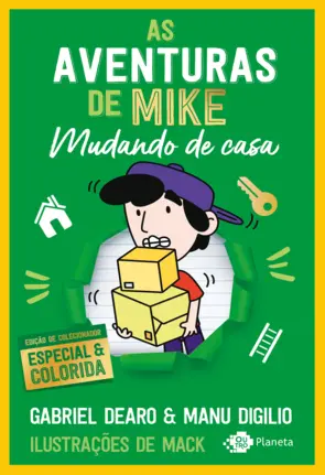 Capa As aventuras de Mike 3: mudando de casa - Edição de colecionador