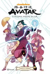 Capa Avatar -  A lenda de Aang: fumaça e sombras