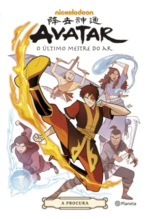 Capa Avatar - a lenda de Aang: A Procura