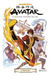 Capa Avatar - a lenda de Aang: A Procura