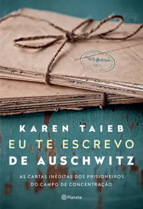 Capa Eu te escrevo de Auschwitz