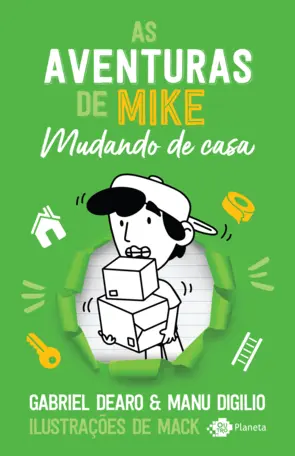 Capa As aventuras de Mike 3: mudando de casa