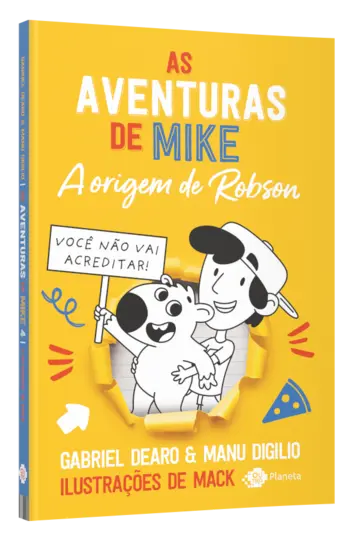 Capa As aventuras de Mike 4 - a origem de Robson