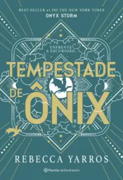 Capa Tempestade de Ônix - edição especial, capa colorida