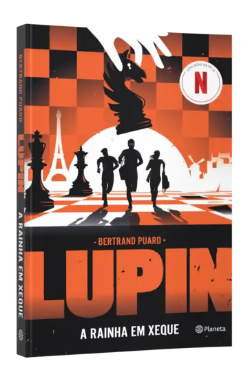 Capa Lupin: a rainha em xeque