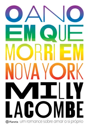 Capa O ano em que morri em Nova York