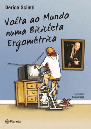 Capa Volta ao mundo numa bicicleta ergométrica